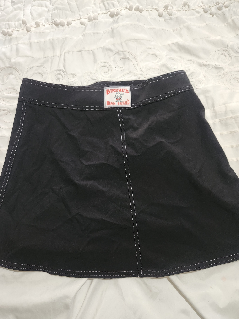 Birdwell Beach Britches Board Skirt And Surf Stretch Wrap Contrast Stitching